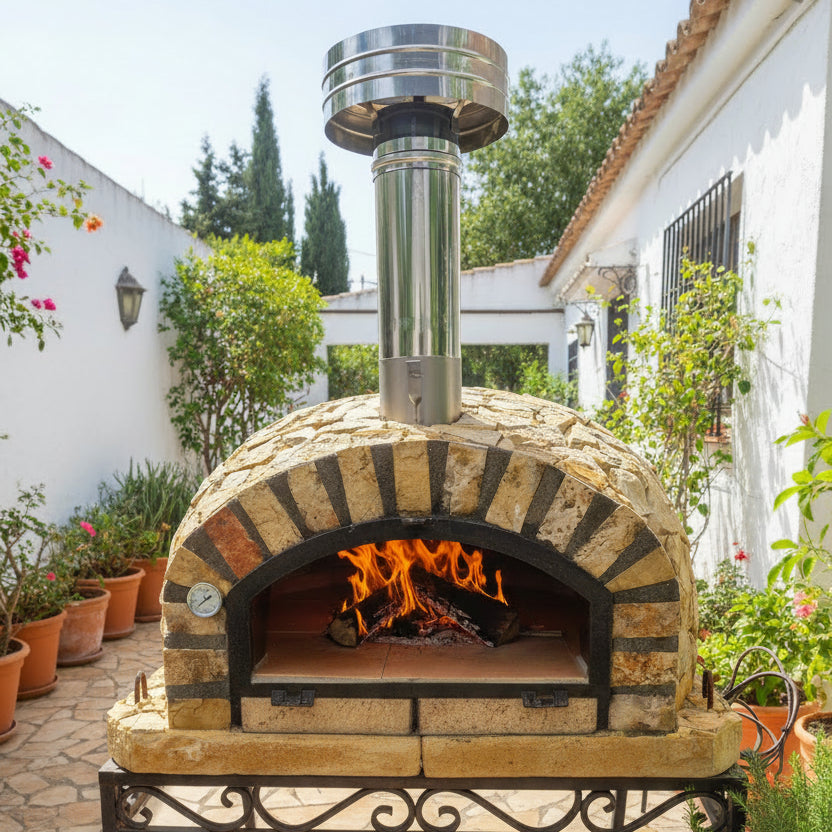 Horno de leña ROCCA – Piedra Natural | Colección Premium