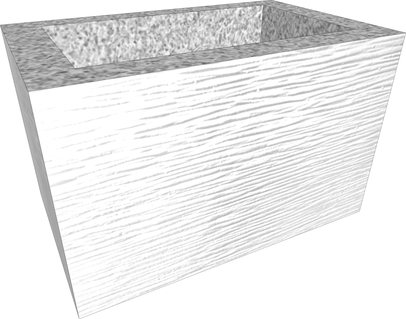 Alza de Chimenea Linea (Piedra Reconstituida) – 4 Colores – Envío Palet