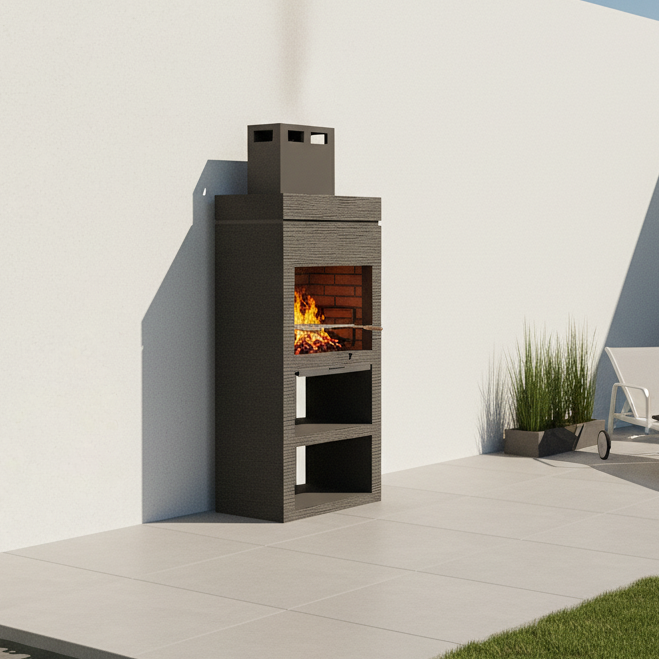 Barbacoa Moderna Urbana 430 – Diseño Contemporáneo