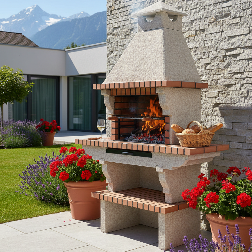 Barbacoa de Ladrillo TerraCotto 106 – Rústica y Artesanía