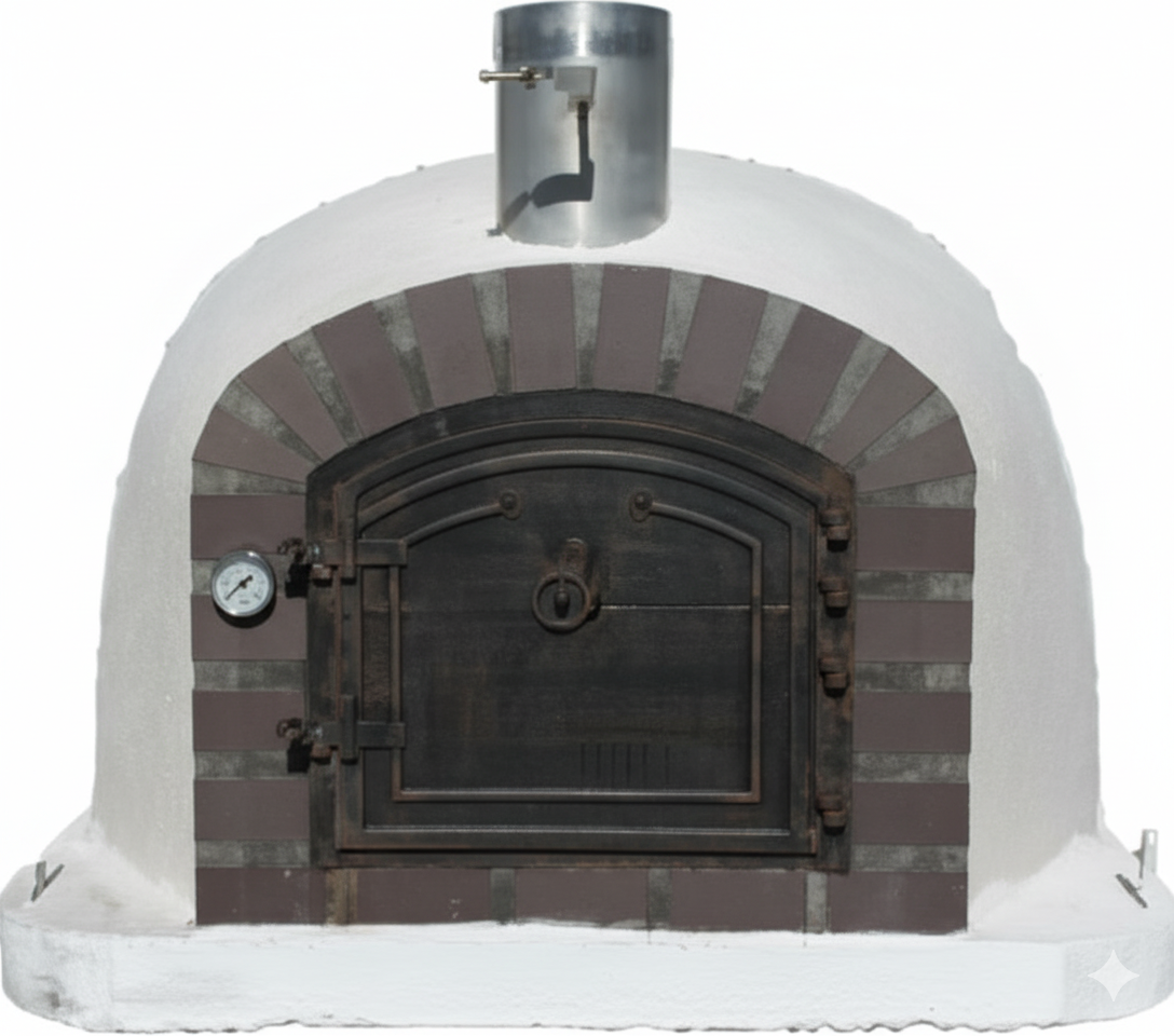Horno de leña BRACIARO 90 cm – Horno para pizza y asador