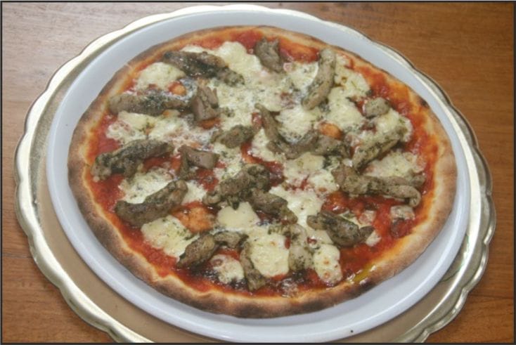 Horno de Leña CENTORO 90 cm – Horno de Pizza con Chimenea Central