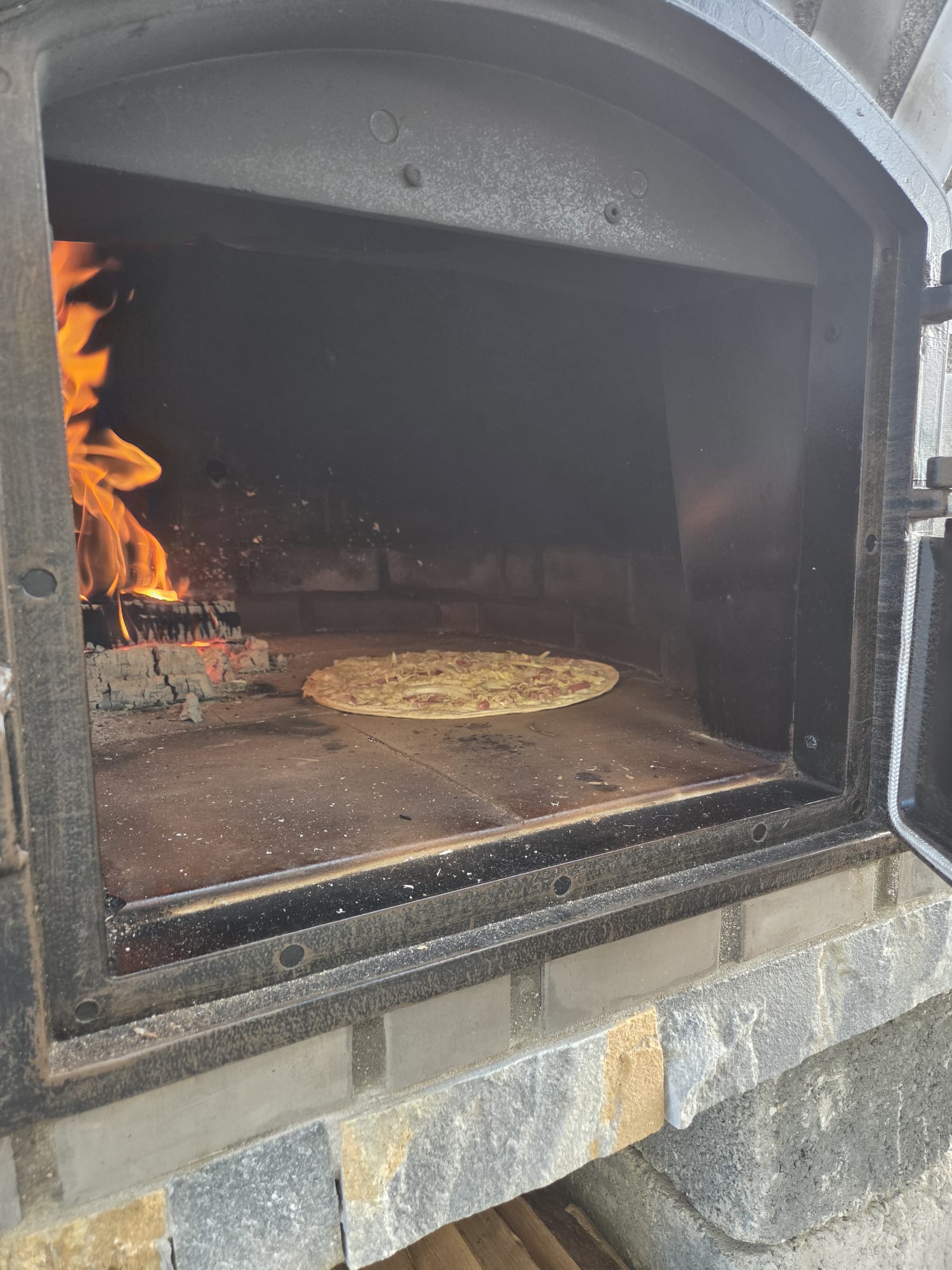 Horno de leña PIETRANO 100 cm – Ladrillo y Piedra Natural