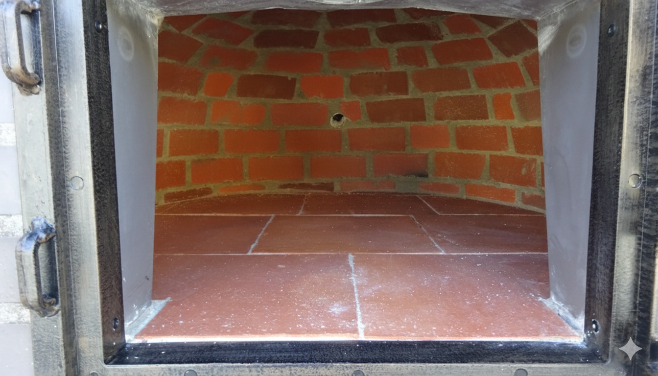 Horno de leña BRACIARO 100 cm – Horno de pizza y asador de ladrillo gris