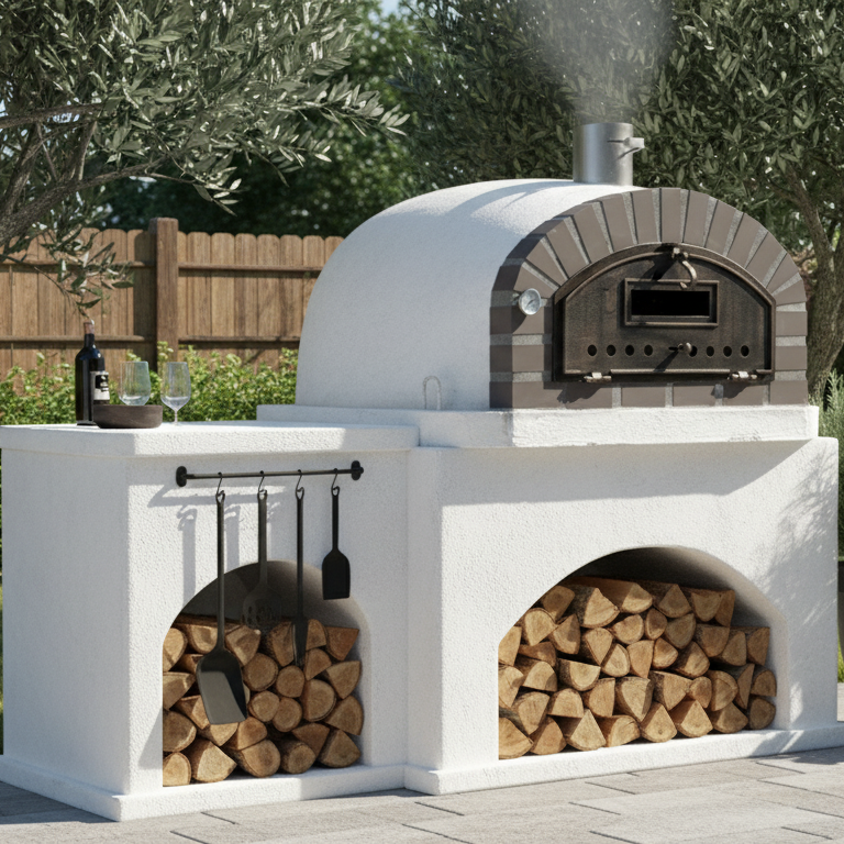 Horno de leña FUMARO 120 cm – Horno de pizza tradicional