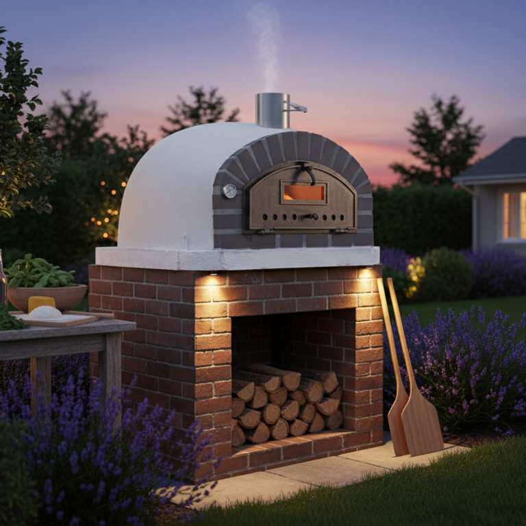 Horno de leña FUMARO 120 cm – Horno de pizza tradicional