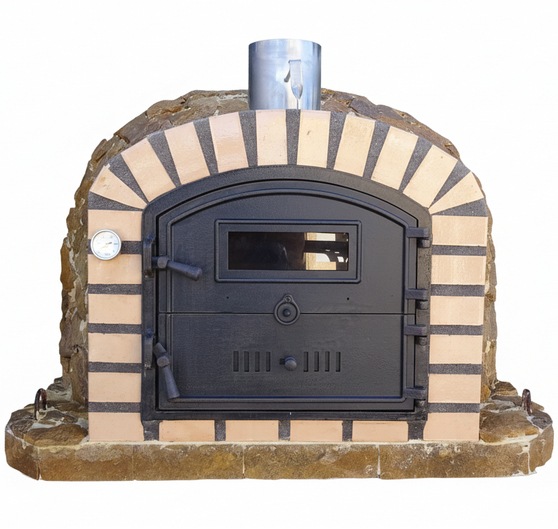 Horno de leña PIETRANO 100 cm – Ladrillo y Piedra Natural