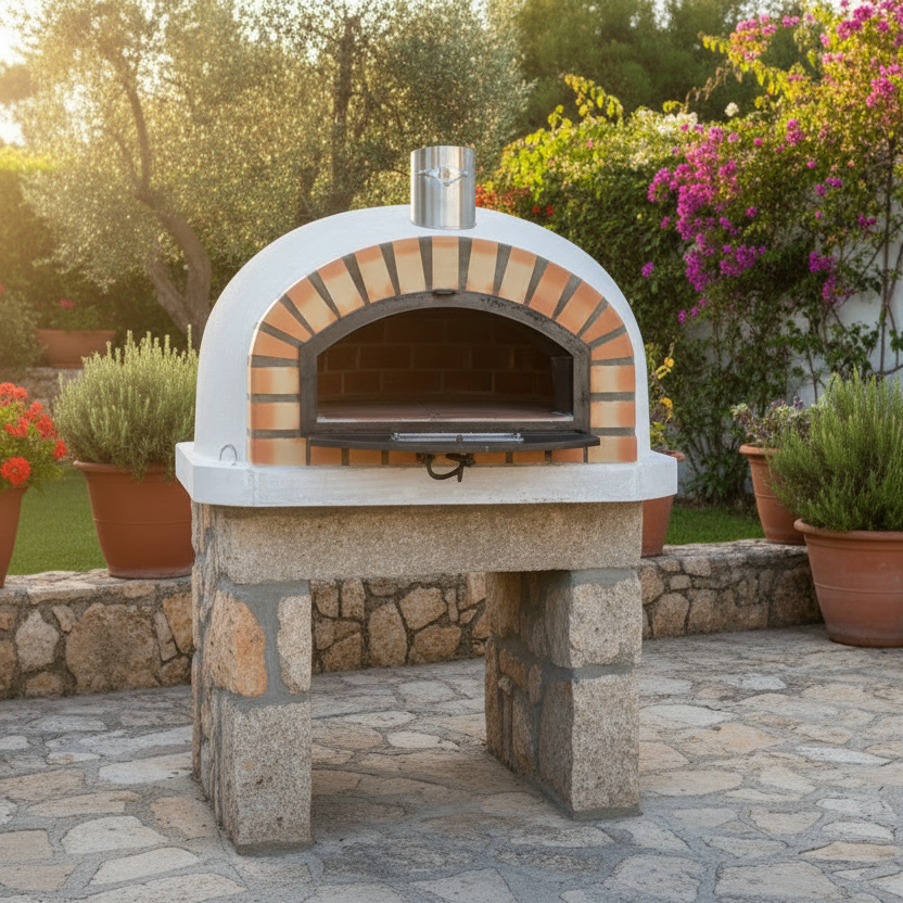 Horno de Leña Vesuvio 120 cm – Horno de Pizza Profesional