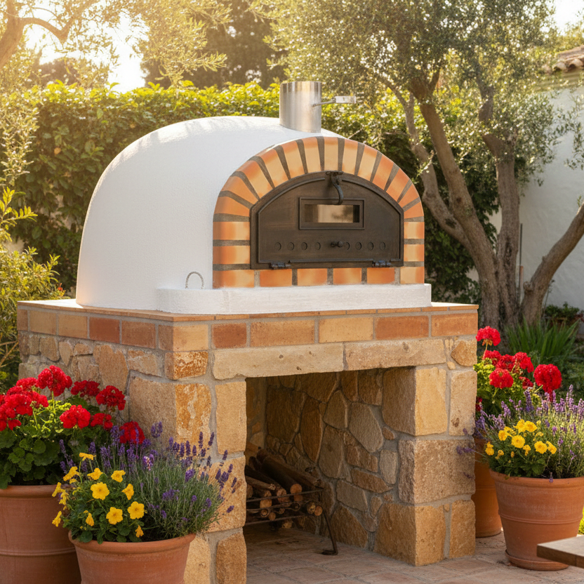 Horno de leña Vesuvio 110 cm – Horno de pizza de alta gama