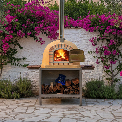 Horno de Leña Maestro 110 cm – Horno Profesional para Pizza y Pan