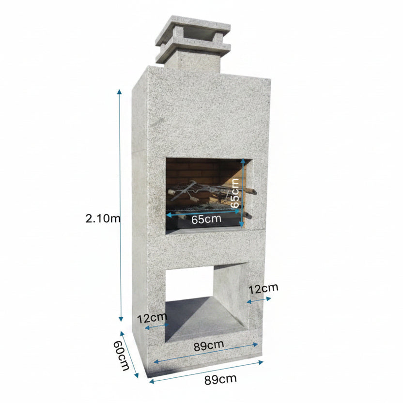Pietra 059 – Modern Granite Barbecue