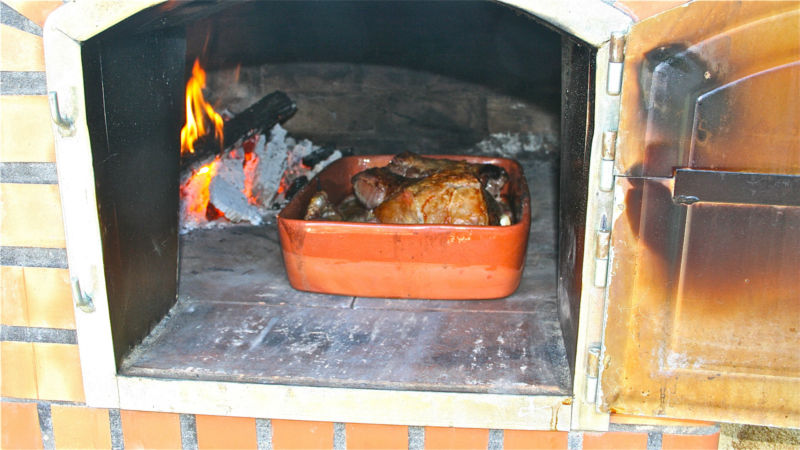 Horno de leña Maestro 90 cm – Horno tradicional para pizza y asador