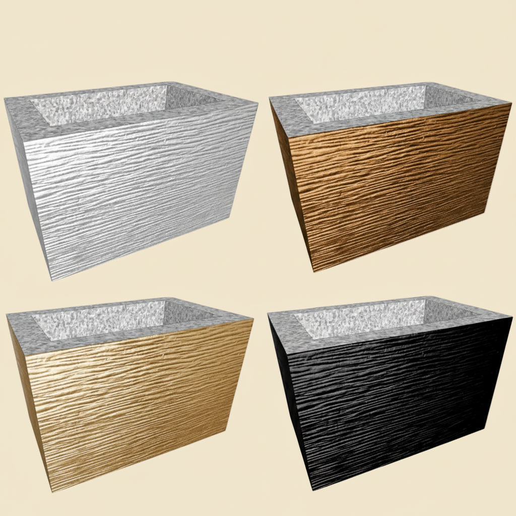 Alza de Chimenea Linea (Piedra Reconstituida) – 4 Colores – Envío Palet
