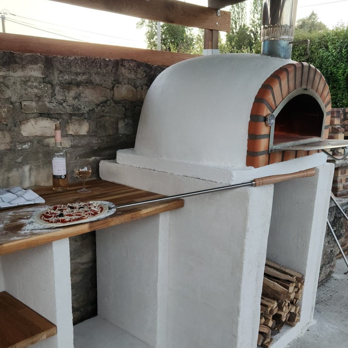 Vesuvio Wood Oven 90 cm – Traditional Pizza Oven