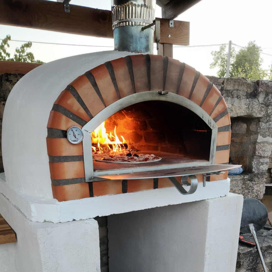 Horno de leña Vesuvio 100 cm – Horno de pizza auténtico