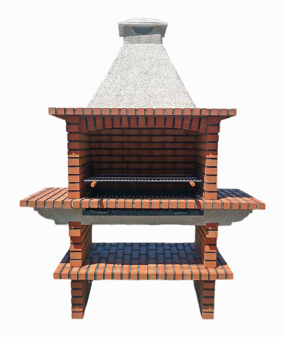 Barbacoa de Ladrillo TerraCotto 173 – Gran Hogar 100×60 cm