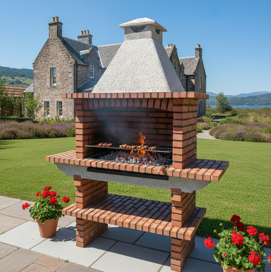 Barbacoa de Ladrillo TerraCotto 173 – Gran Hogar 100×60 cm
