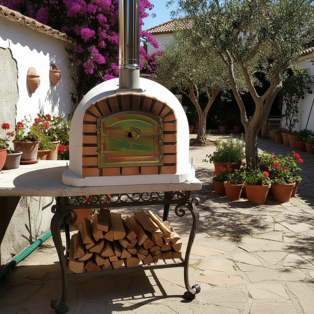 Horno de leña Maestro 120 cm – Horno para pizza y asador de alta gama