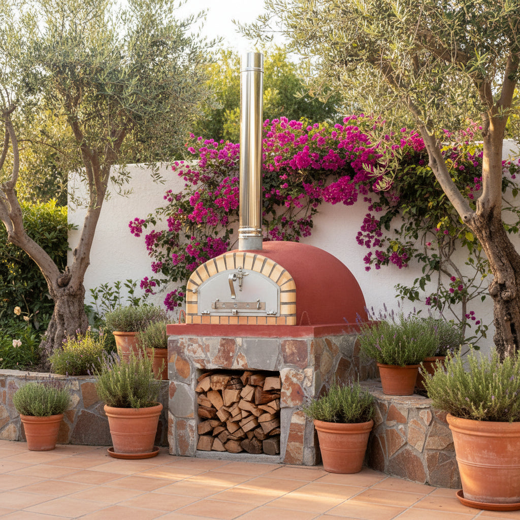 Horno de Leña Vesuvio 120 cm – Horno de Pizza Profesional