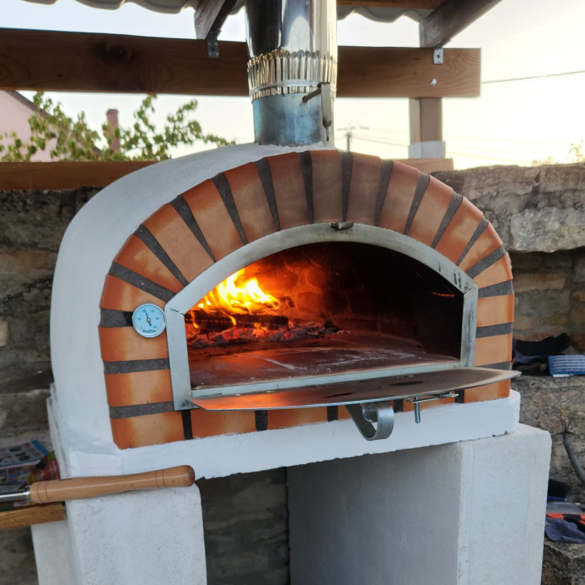 Horno de Leña Vesuvio 120 cm – Horno de Pizza Profesional