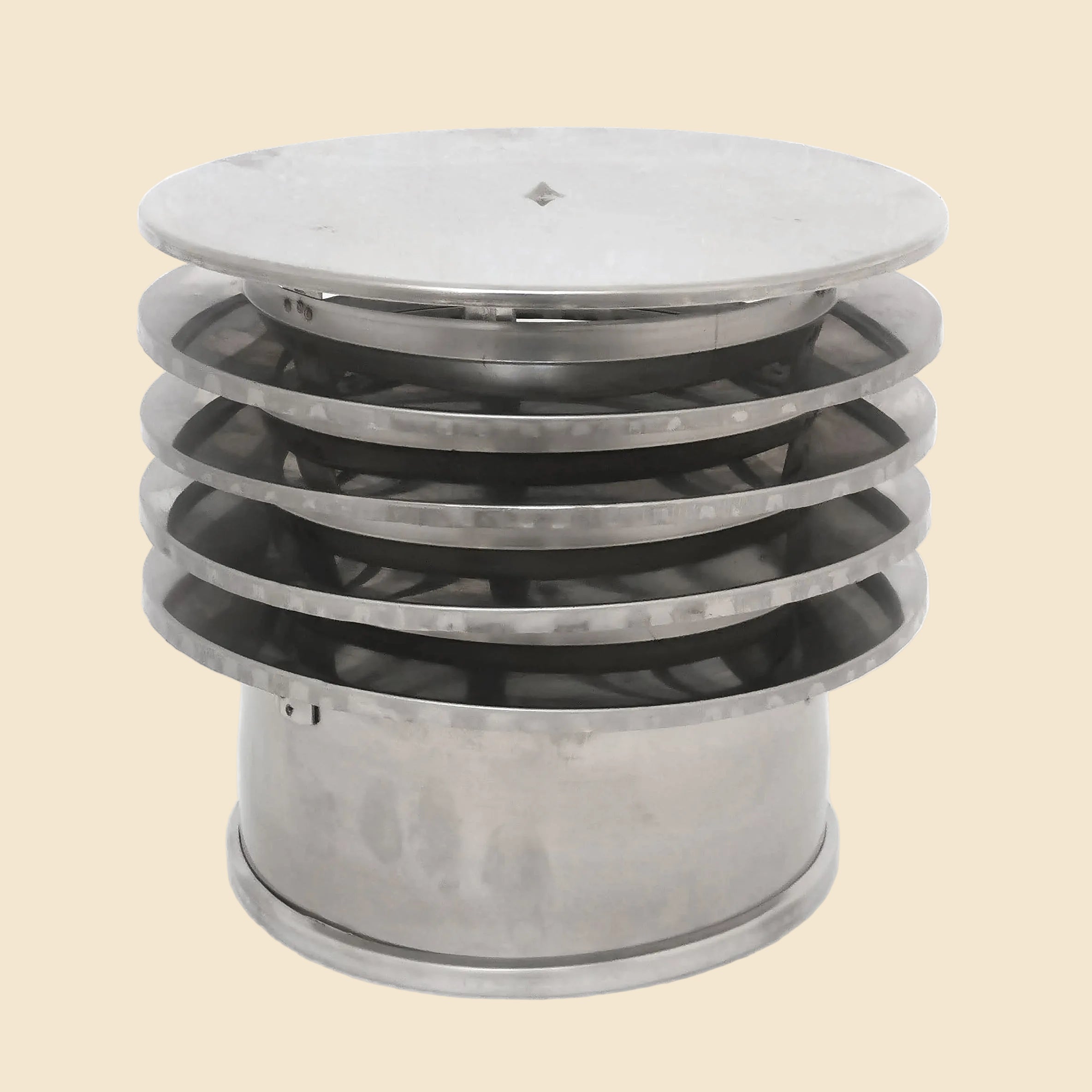 Sombreretes para chimenea inox Ø 200 mm – Simple / Girandola / Saturno