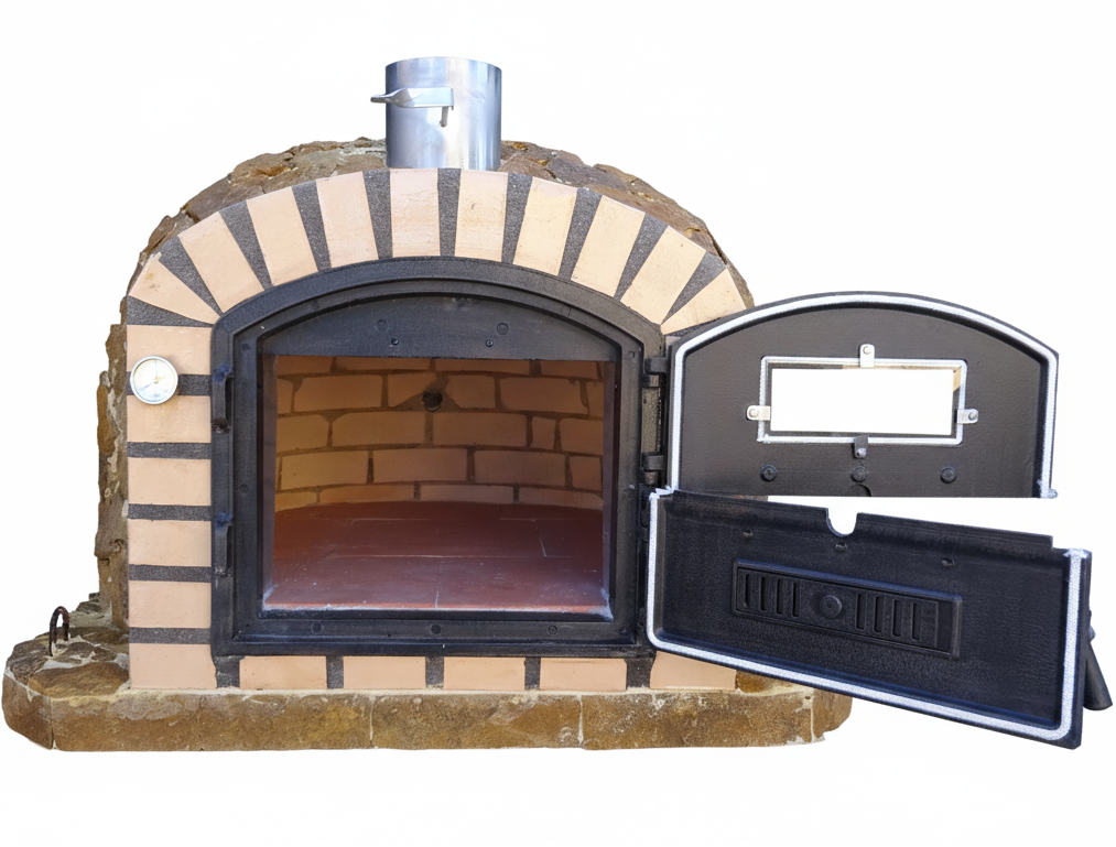Horno de leña PIETRANO 100 cm – Ladrillo y Piedra Natural