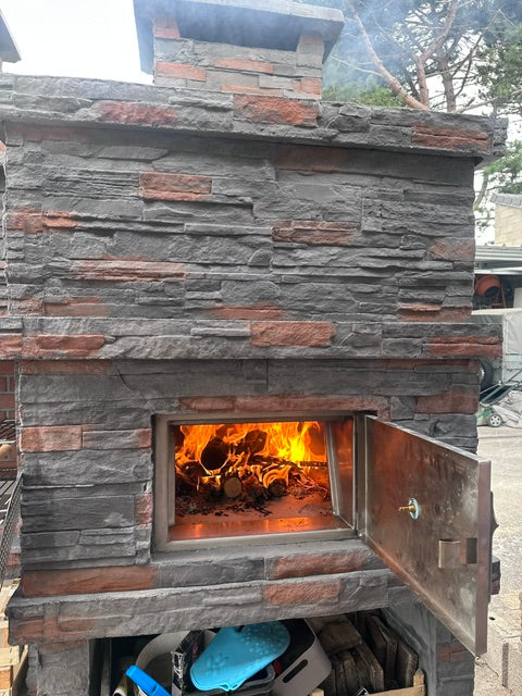 Rocca Oven 463 – Stone Barbecue with Wood Oven