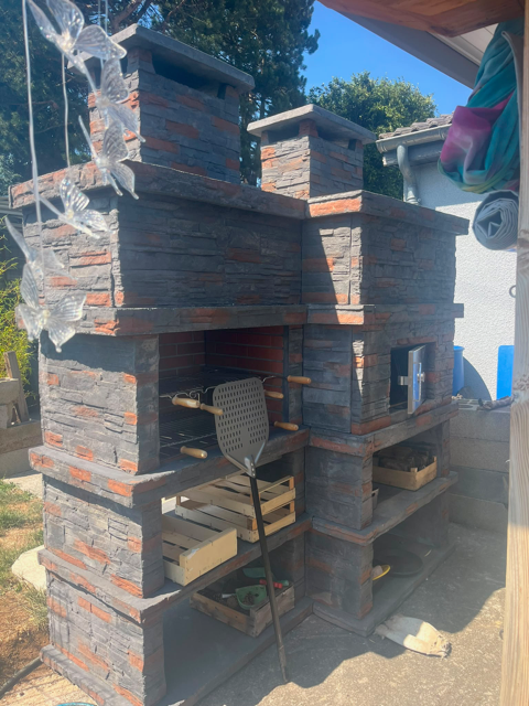 Rocca Four 463 – Barbacoa de Piedra con Horno de Leña