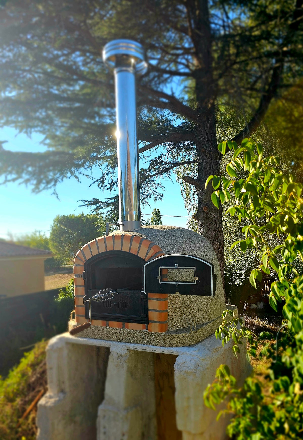 Horno de leña Maestro 100 cm – Horno de Pizza Auténtico