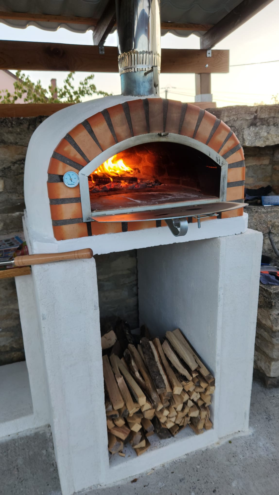 Vesuvio Wood Oven 90 cm – Traditional Pizza Oven