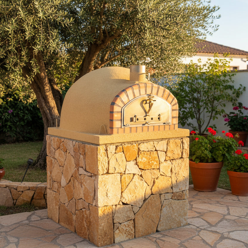 Horno de leña Vesuvio 90 cm – Horno de pizza tradicional